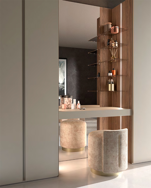 Шкаф  GUZZINI E FONTANA GROOVE WARDROBE