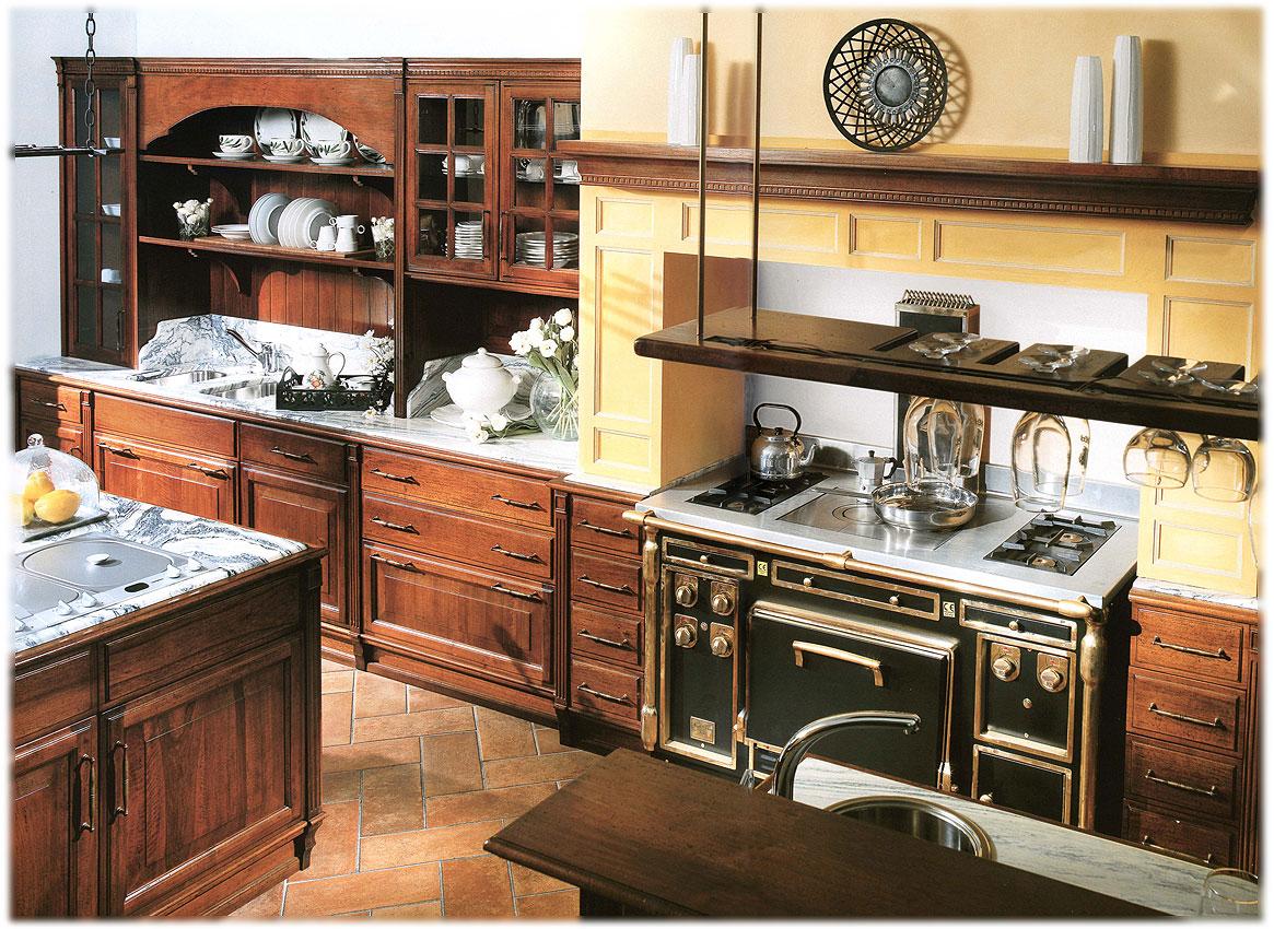 Кухня  BRUMMEL CUCINE Noce antiquriato