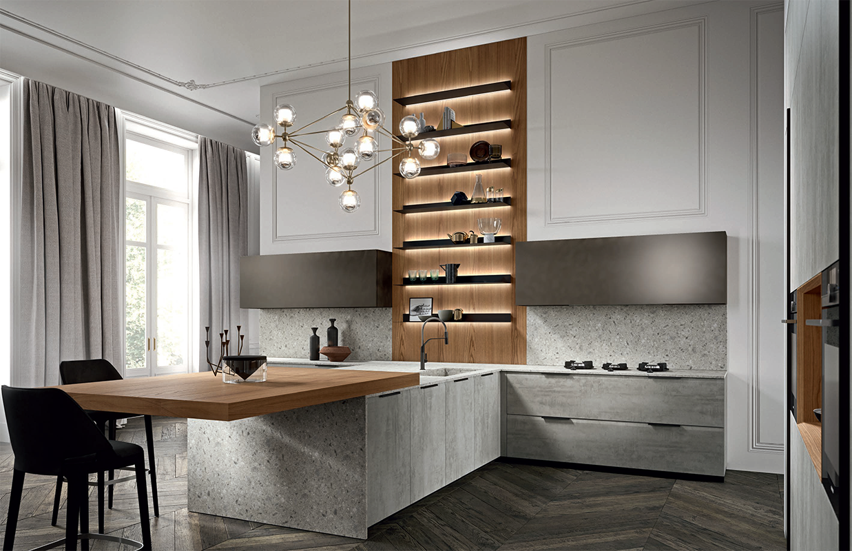 Кухня  ASTER CUCINE BRERA-2