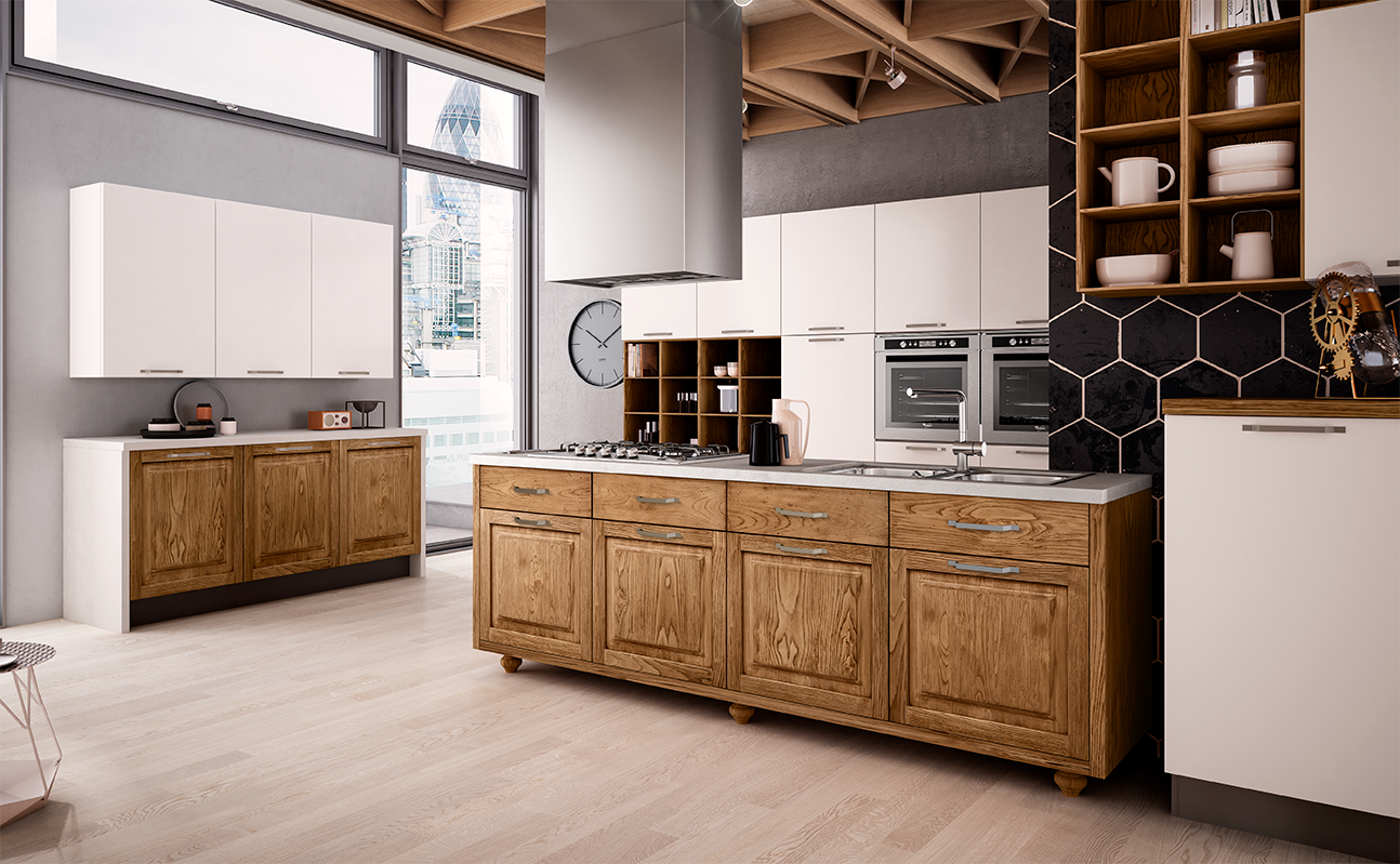 Кухня  GIEFFE CUCINE CASTANEA 1