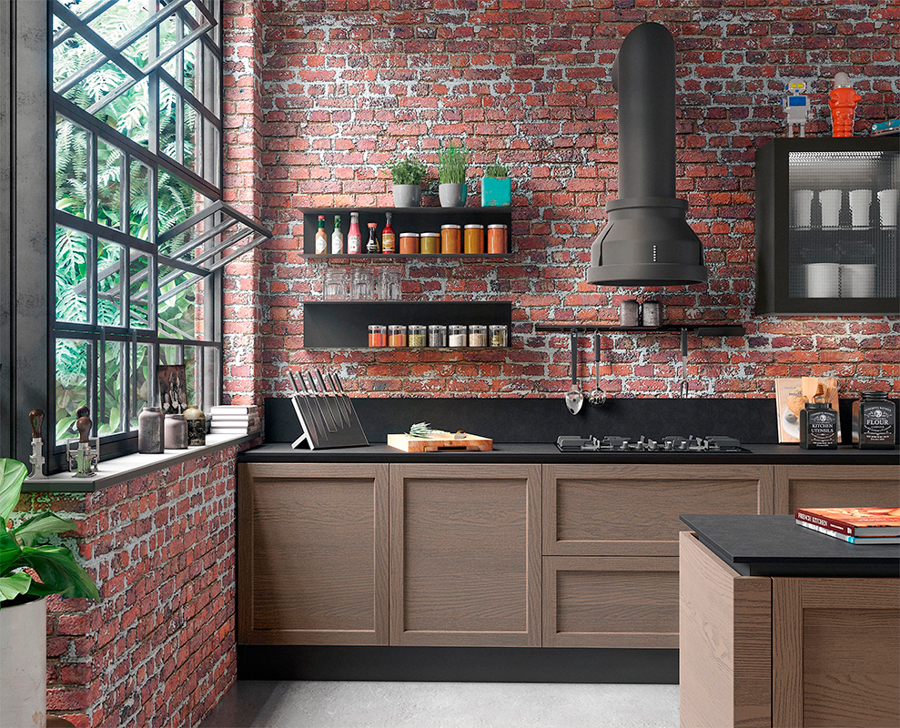 Кухня  CONCRETA CUCINE DOVER 3