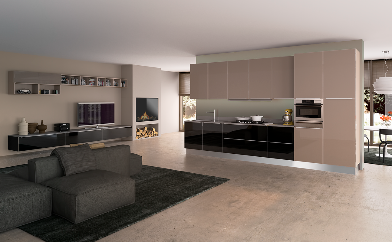 Кухня  GIEFFE CUCINE MIRROR 3