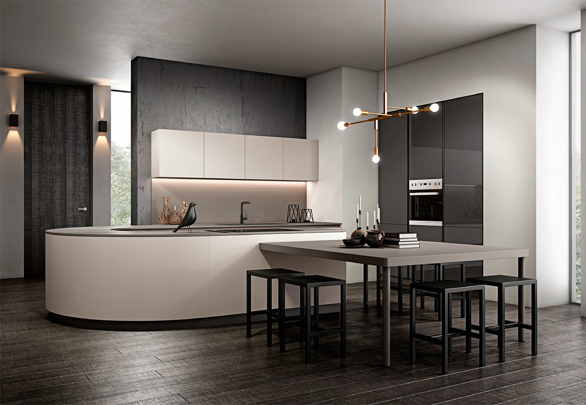 Кухня  CONCRETA CUCINE NEXA GAP