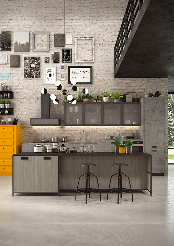 Кухня  CONCRETA CUCINE URBAN 1