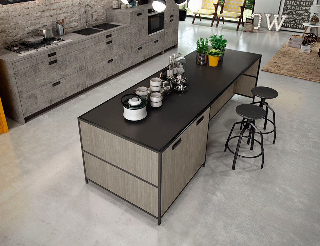 Кухня  CONCRETA CUCINE URBAN 1