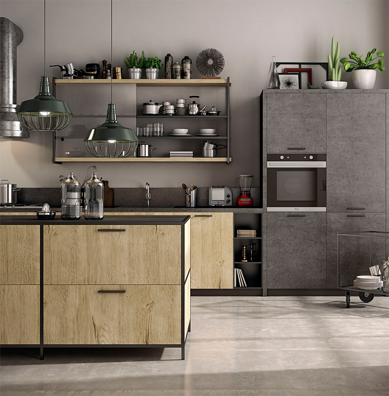 Кухня  CONCRETA CUCINE URBAN 3